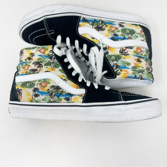 Vans SK8-Hi Aloha High Top Suede Sneakers - Picture 6 of 9